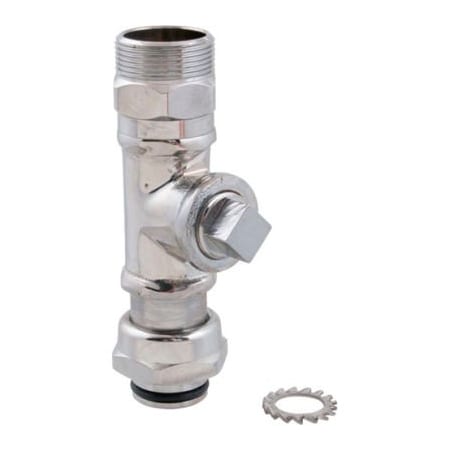 Allpoints Tee, Swivel, Ez Install, Chrome For T&S Brass & Bronze Works 1111298